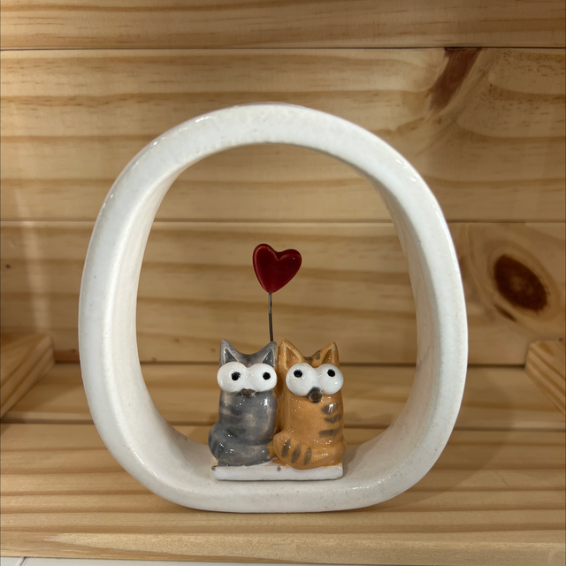 Cornice gatti innamorati 