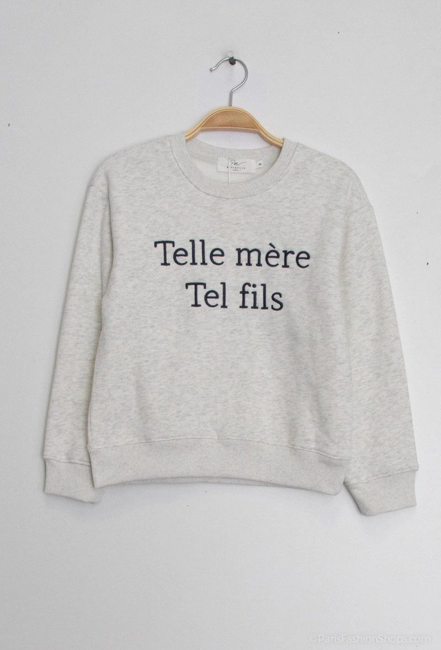 Sweat "telle mère tel fils"