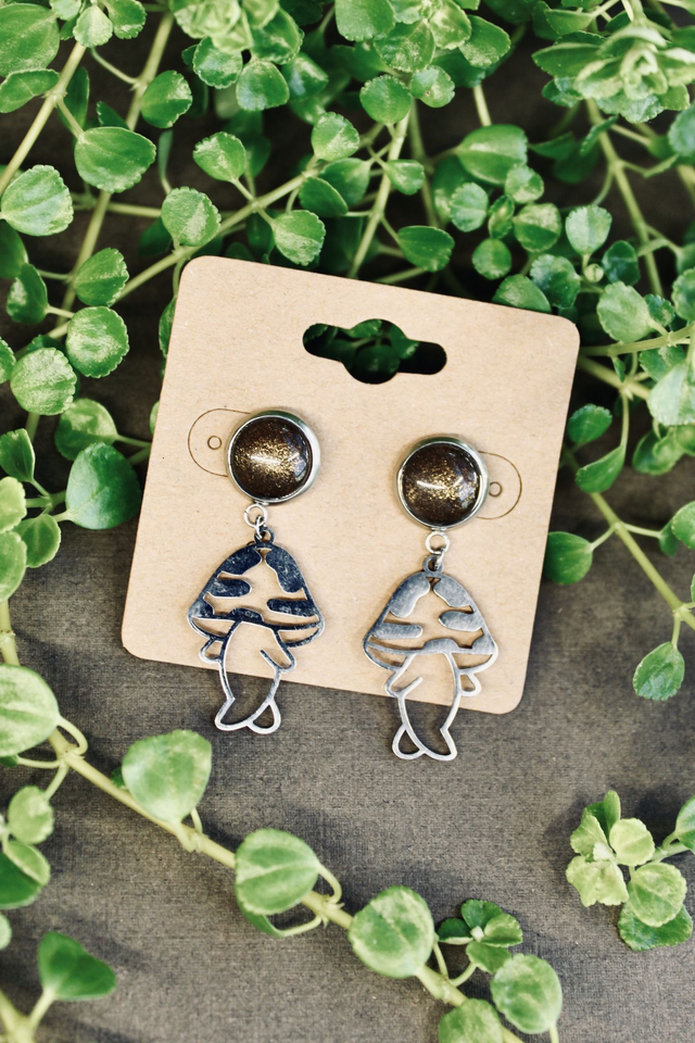 Champignions argentés