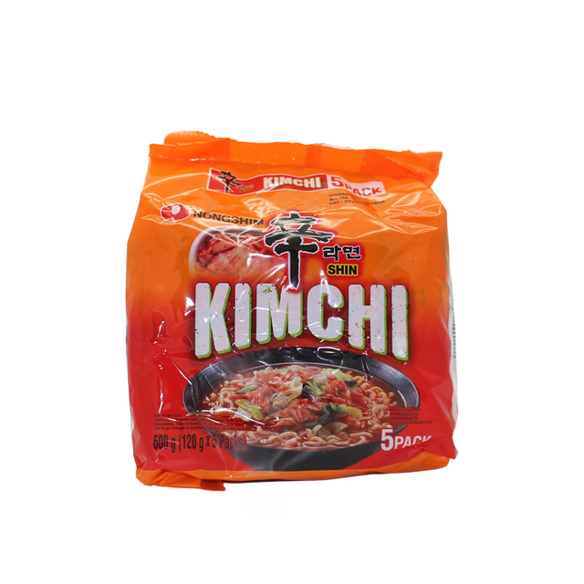 Nongshim 韩国泡菜面5连包 Shin Kimchi Noodles 600g