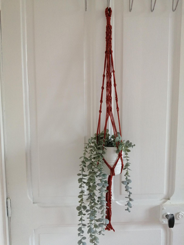 Macramé suspendu