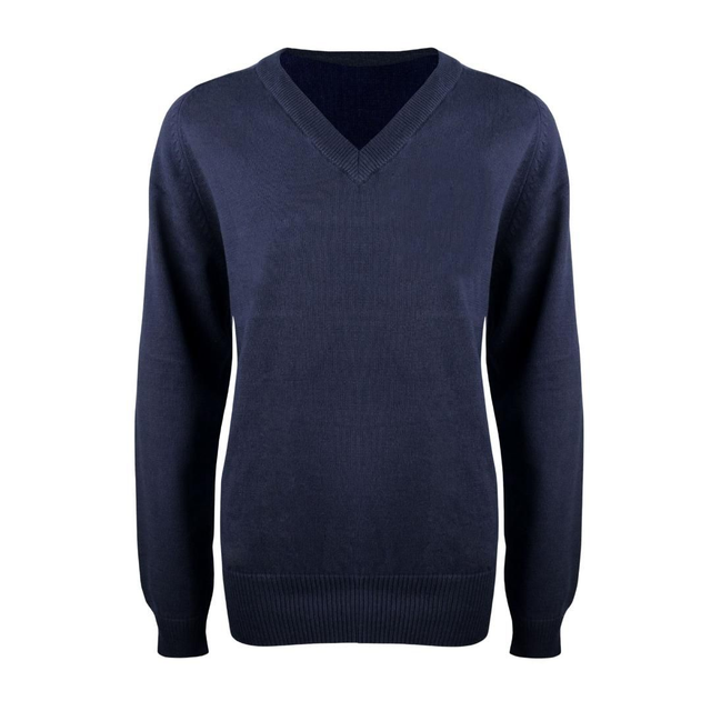Jumper (navy, knit, v-neck) - various sizes