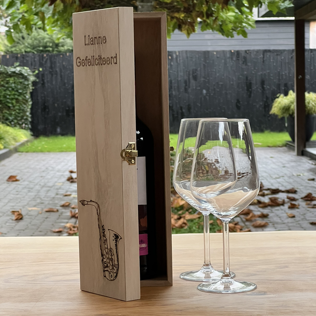 Wijnkist voor 1 fles