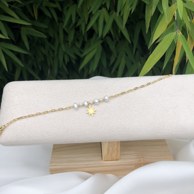 Lena* bracelet étoiles perles