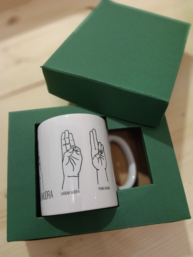 Mug Yoga con gift box