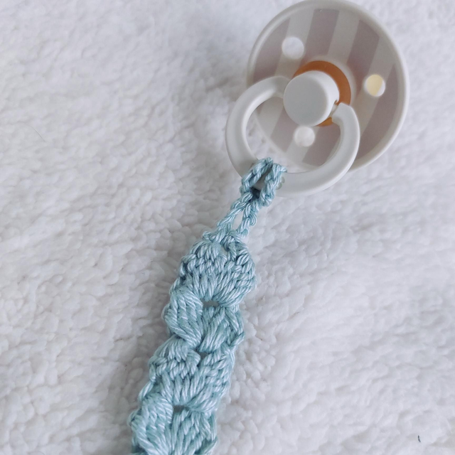 Attache-tétine - Vert Sauge