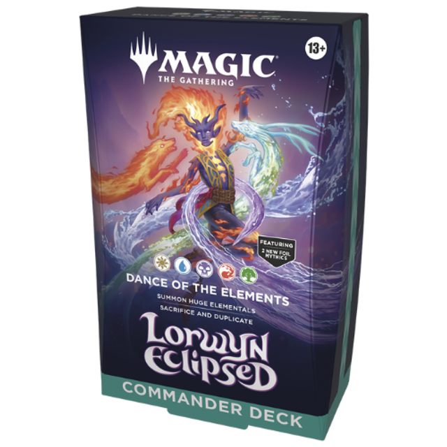 Magic: The Gathering - Lorwyn Eclipsed Commander Deck Dance of the Elements - Pre-order - January 23, 2026