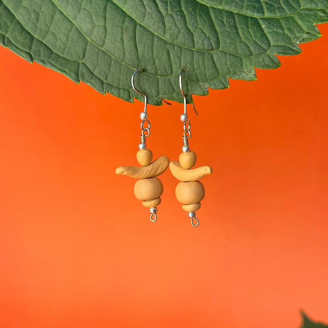 Brinco Pássaro Pequeno Prata