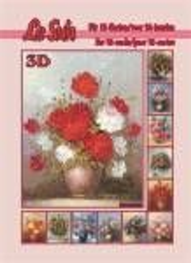 3D Boekje Bloemen (345633)