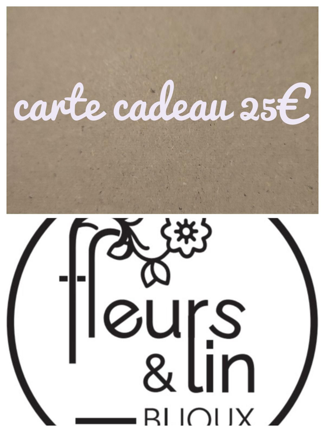 Carte cadeau à offrir . Valable 6 mois