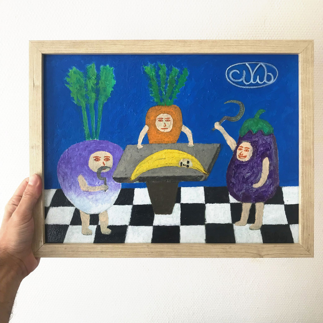 V-Club - 32x42 cm