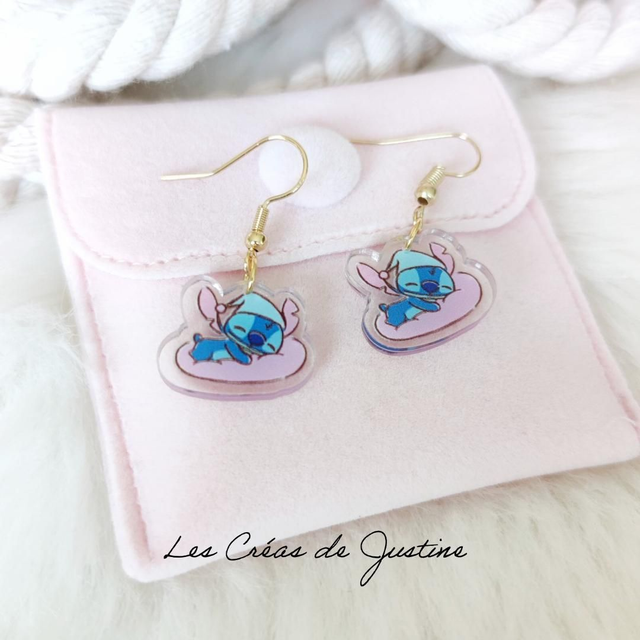 Boucles d&#039;oreilles Stitch 