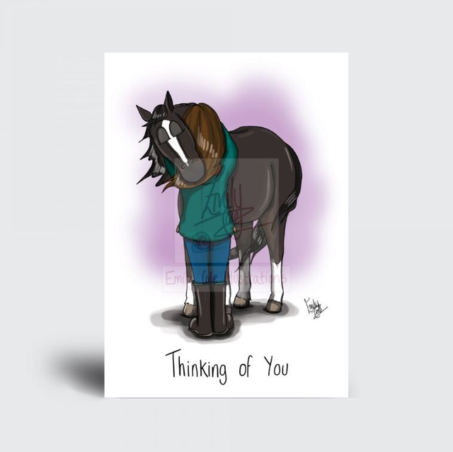 "Thinking of You" Greeting Card