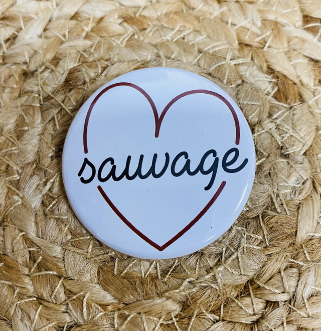 Badge Sauvage