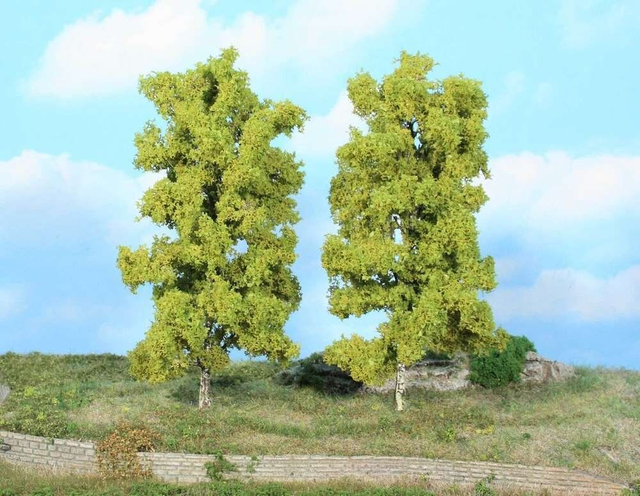 2 bouleaux 18cm Héki 19115