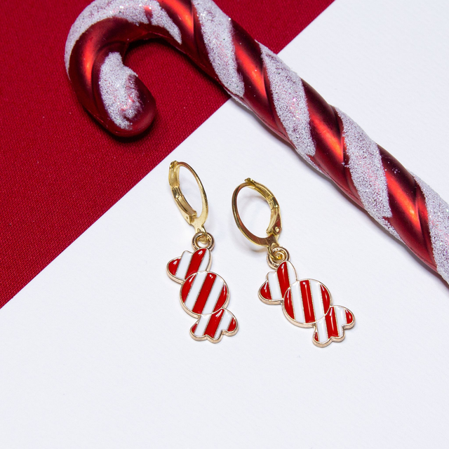 Božični bonbon (rdeča)