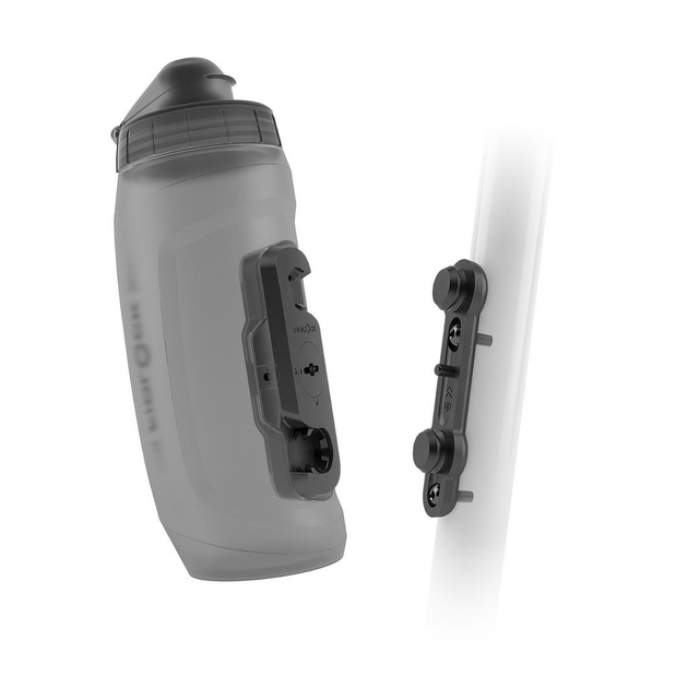 Fidlock Twist Bottle 590ml + Bike Base - Trans Black
