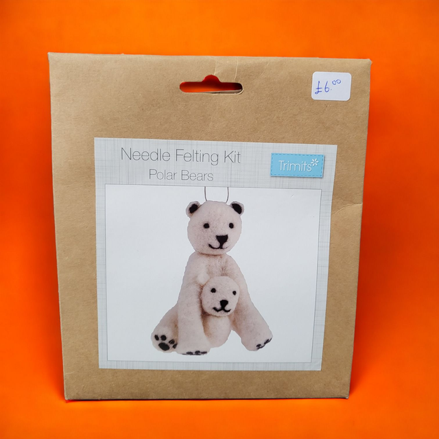 Felting Kit - Polar Bears
