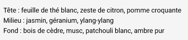 Fondant parfumé " Thé au jasmin "