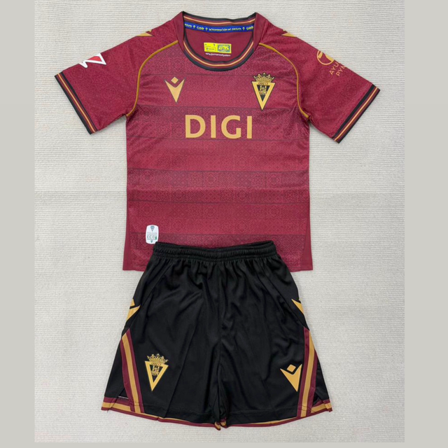 Conjunto camiseta + pantalón NIÑOS 2ª  Cádiz CF 25-26