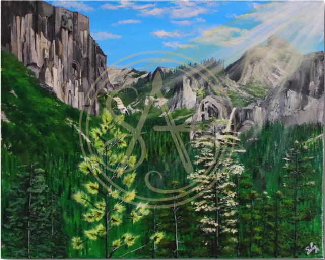 Rocks in the mountains