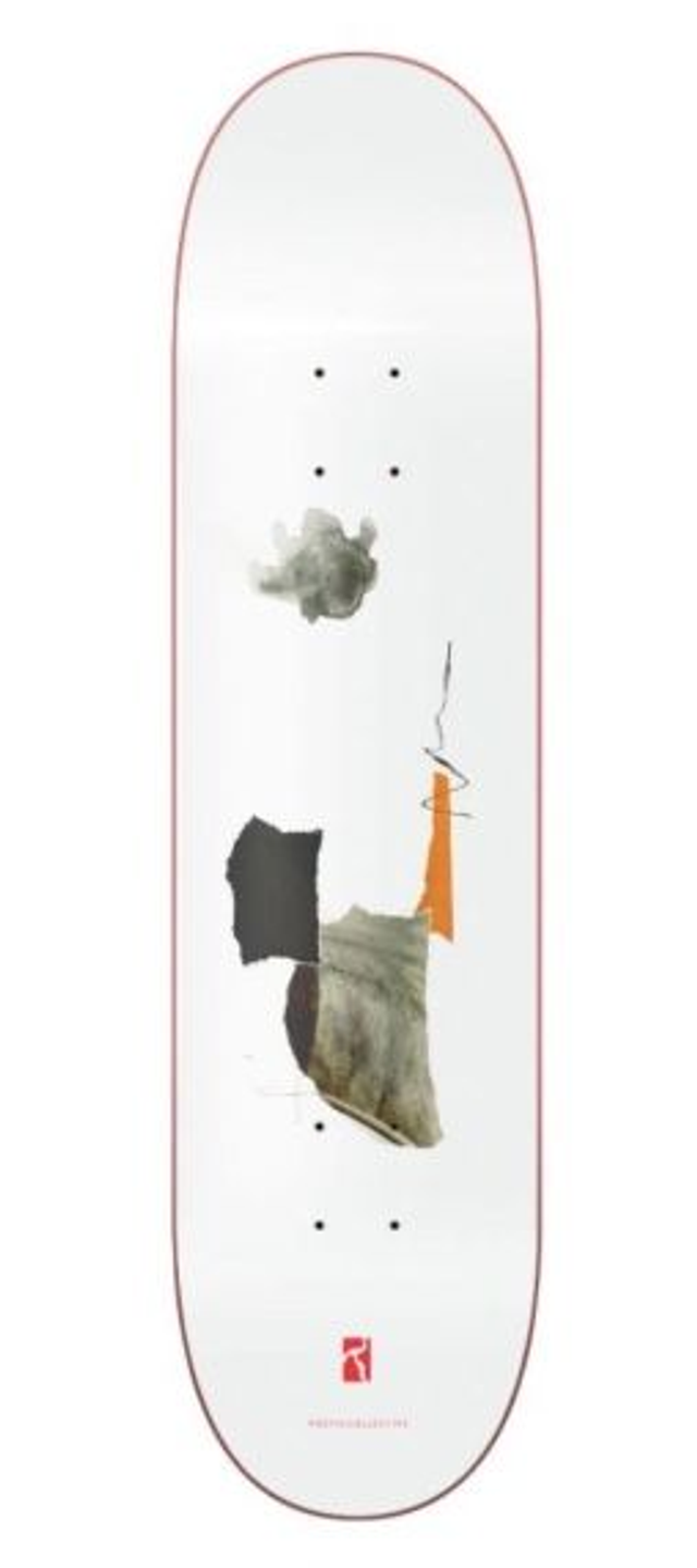 Poetic Collective, Minimalist, grey, Deck MC - 8.125"