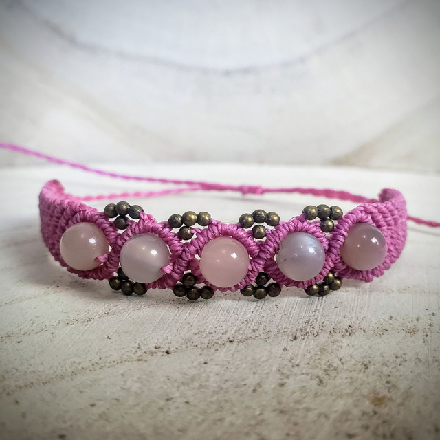 Bracelet large - Pierre de lune