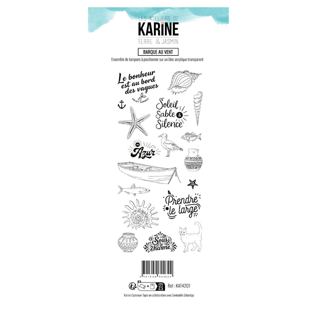 Tampon clear Barques au vent