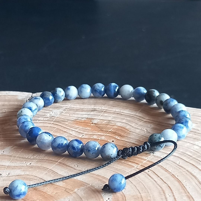 Bracelet ajustable en Sodalite