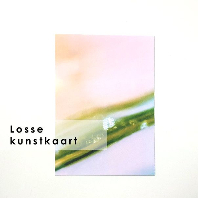 Losse postkaart Lichtvlokken - staand (zonder envelop)