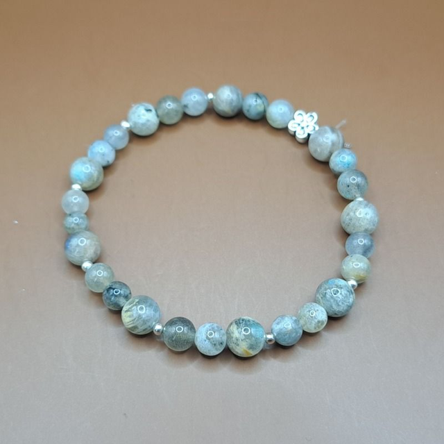 Bracelet 6 et 8 mm Labradorite