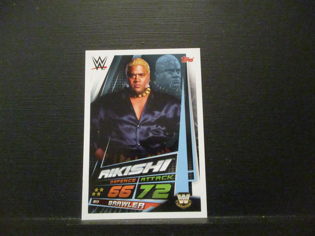 Rikishi - W Legends Slam Attax Universe Original Trading Card #217