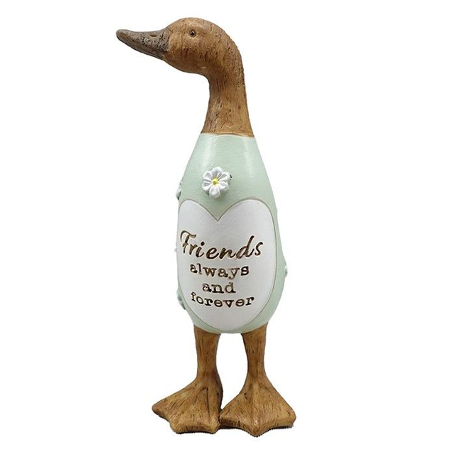 Friends Always and Forever Daisy Message Duck – Friendship Gift