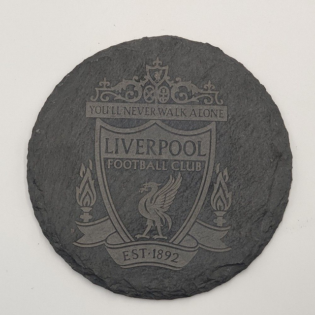 Skiferdrikkeunderlag "Liverpool FC " - 10 cm