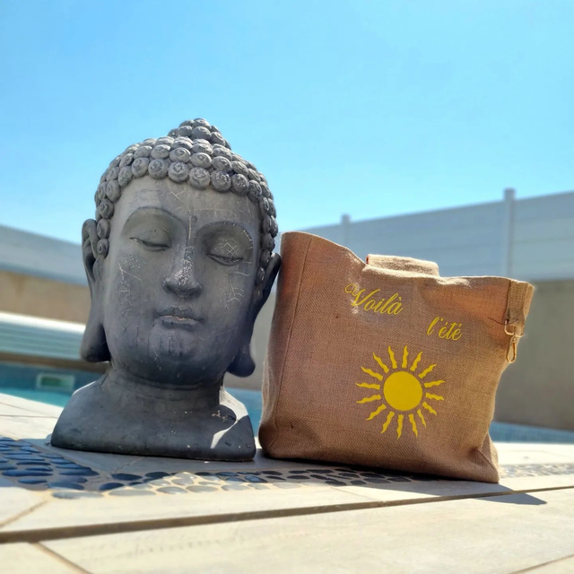Sac cabas &quot;Voilà l&#039;été&quot;