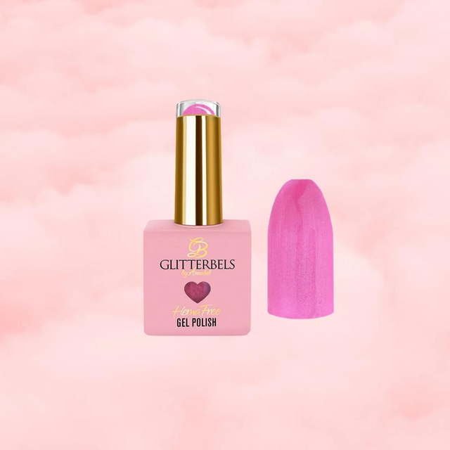 Glitterbels Liquid pink Hema Free Gel Polish 8ml
