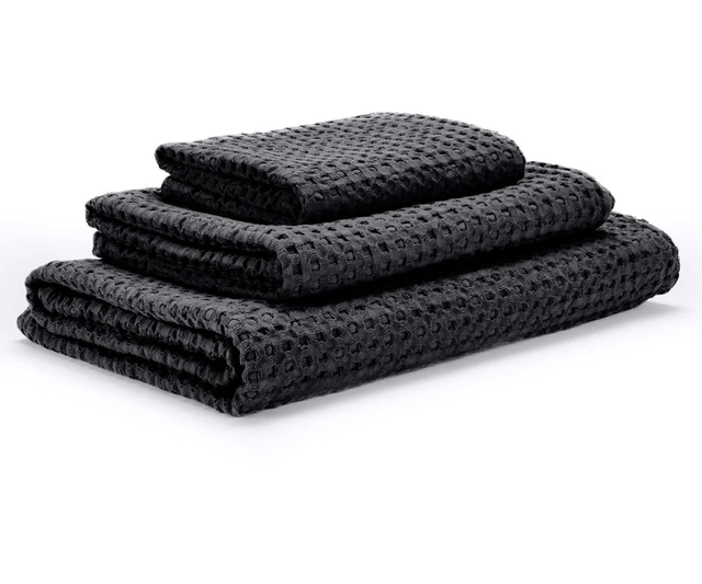 Abyss Habidecor towel Pousada color 990 black