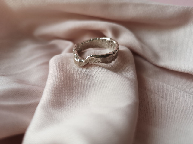 Fused Sterling Silver Ring