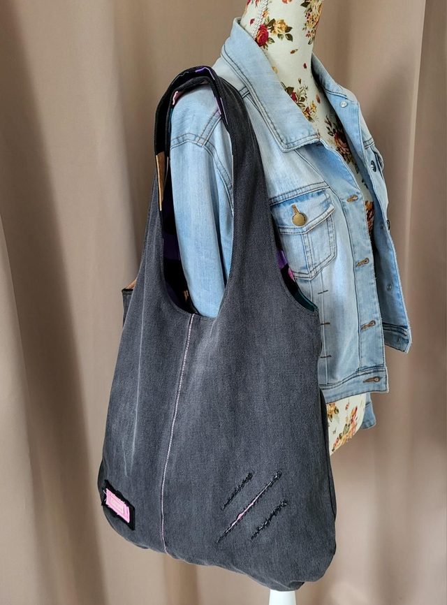 Sac Hobo réversible- Liseron