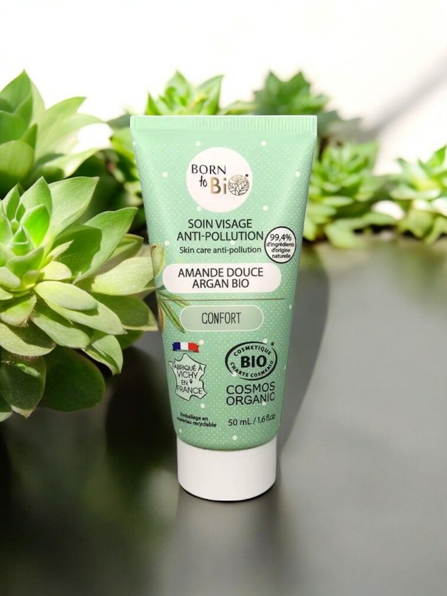 Soin visage anti-pollution - Amande douce Argan