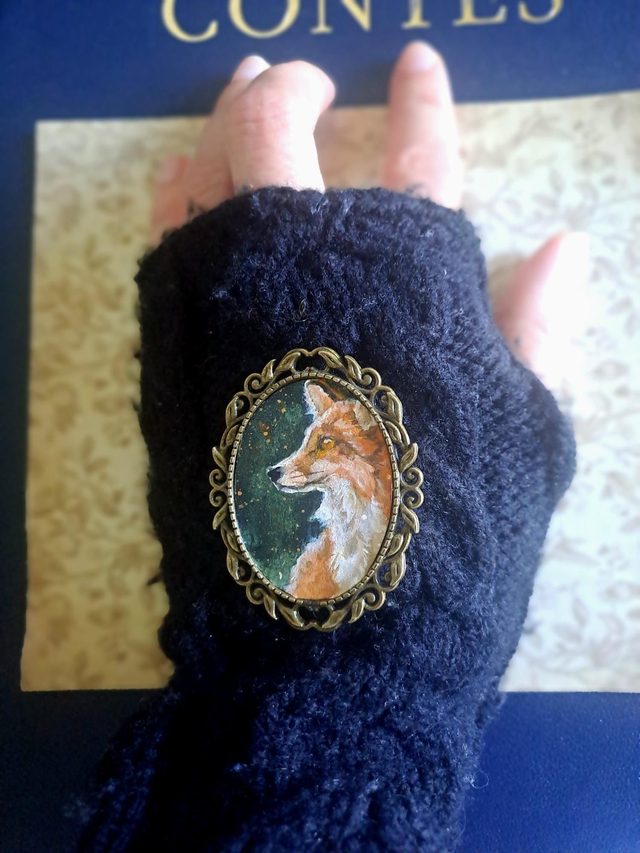 Broche Forestière Rousse-queue édition limitée 🦊