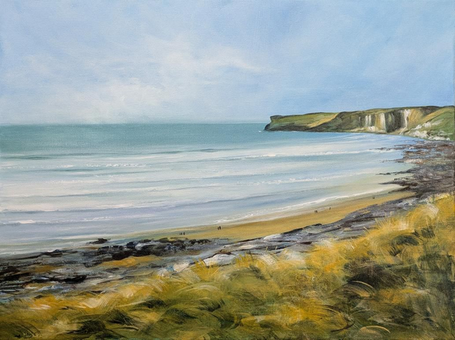 Trebarwith Strand beach, Cornwall 