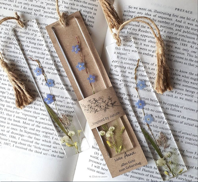 Zakładka z niezapominajką