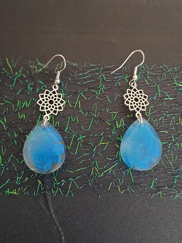 Boucles d’oreilles « Goutte d’Éveil »