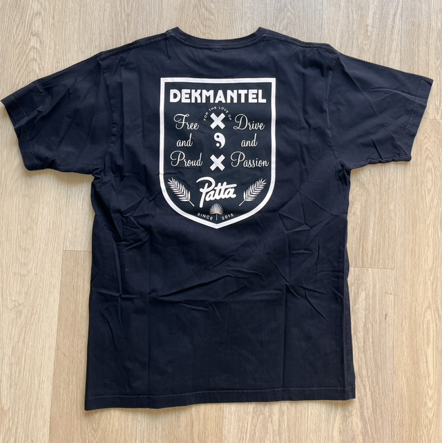 Patta X Dekmantel T-Shirt Black Size XL - PRE-OWNED