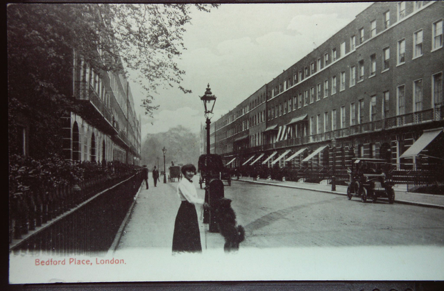 Bedford Place, London Vintage Postcard by Parnell & Co - Our Ref A199