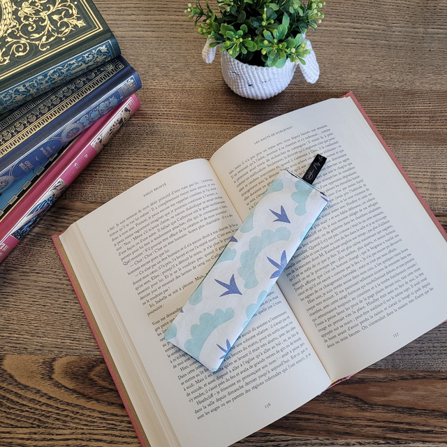 Marque-page 010 : Bleu