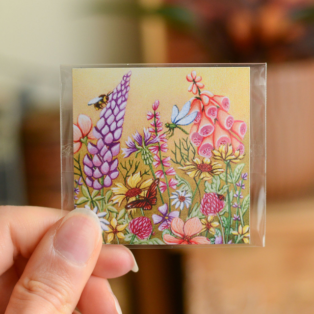 "A Summer Meadow" Magnet