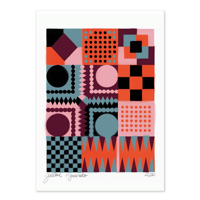 Affiche A3 — Motifs Jeux Spray