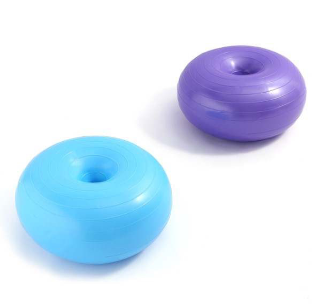 Donutball aufblasbare Balance Fitness Yoga Therapie Physio Fitnessstudio Übung P